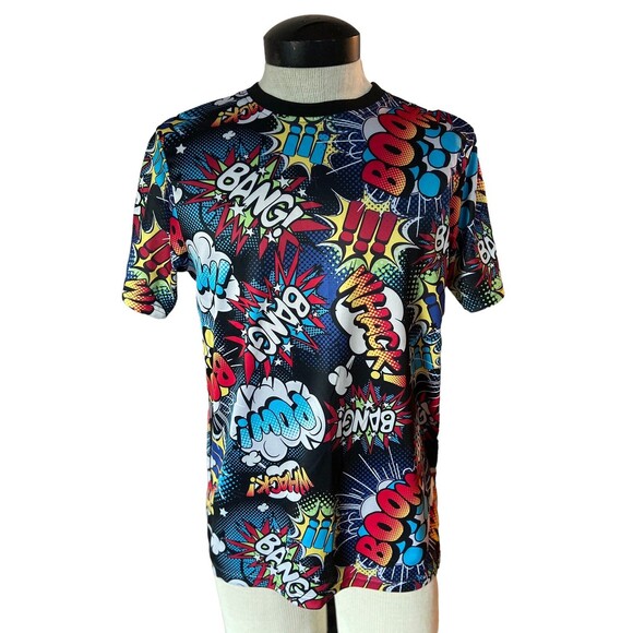 Oh Snap! by Drill Co Mens  Comic Book Graphic Tee Size S Pop Art 90s Nostalgia - Picture 2 of 8